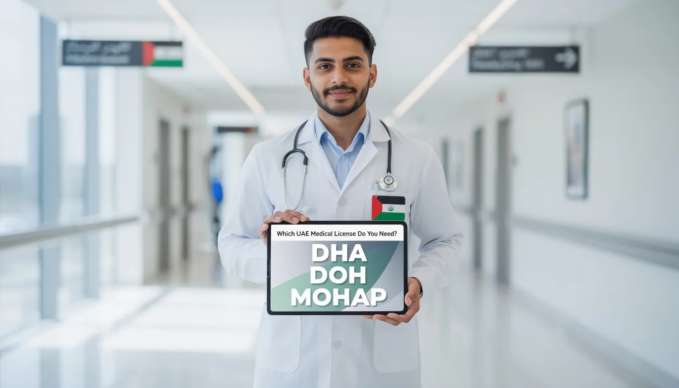 DHA vs. DOH vs. MOHAP: Which UAE Medical License Do You Need?